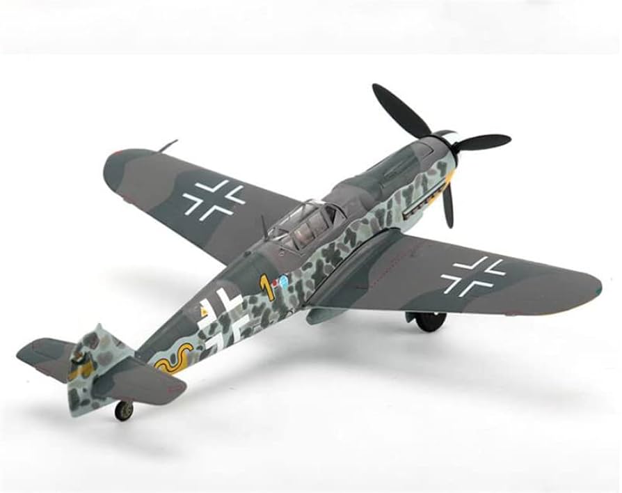 【限定生産】Bf 109 G-2 Sta.Kap.8./JG52 1/72 Bf 109 G-2 Model, Luftwaffe, 8./JG 52, Gunther Rall - Corgi